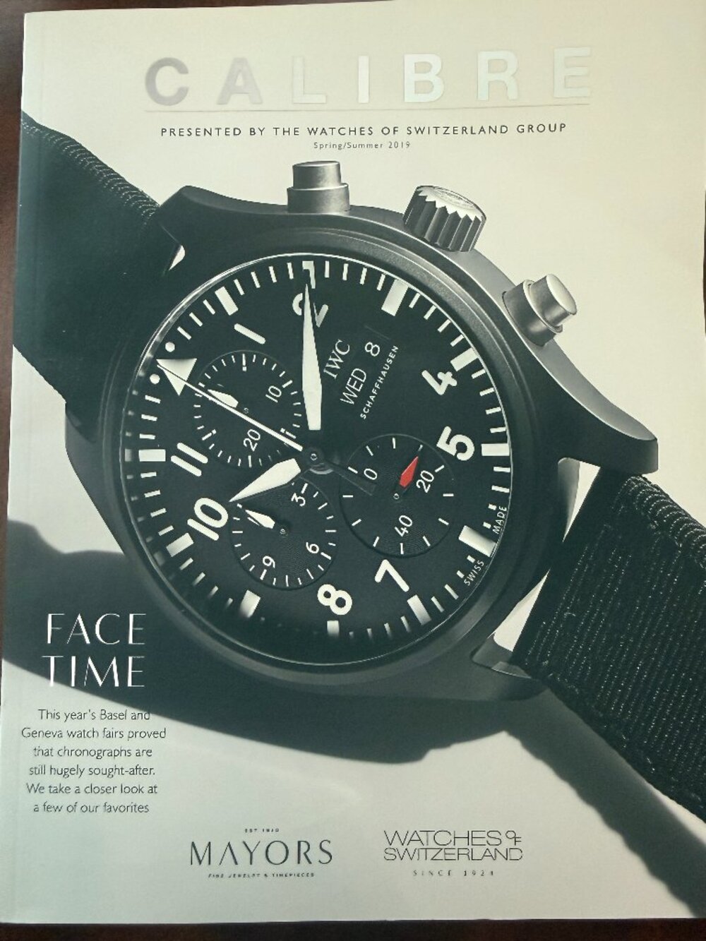 Calibre Magazine Spring/Summer 2019 – Watches of Switzerland – Luxury Watches